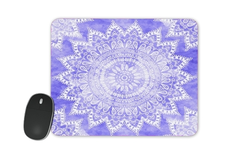 Tapis Bohemian Flower Mandala in purple