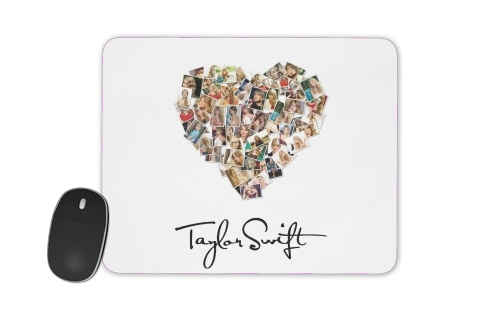 Tapis Taylor Swift Love Fan Collage signature