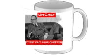 Mug Chirac Un Chef cest fait pour cheffer - Tasse