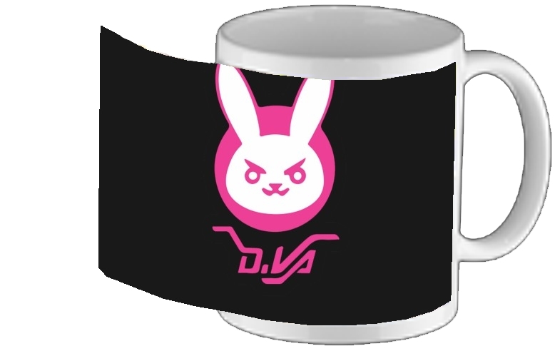 Mug Overwatch D.Va Bunny Tribute Lapin Rose