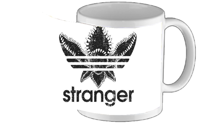 Mug Stranger Things Demogorgon Monstre Parodie Adidas Logo Serie TV