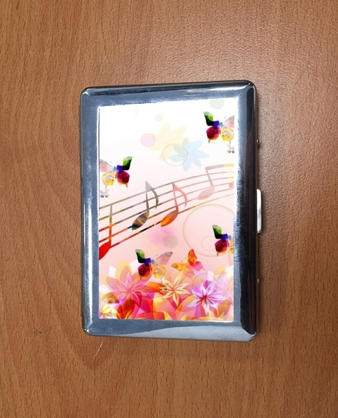 Porte Notes de musique Papillon colorés
