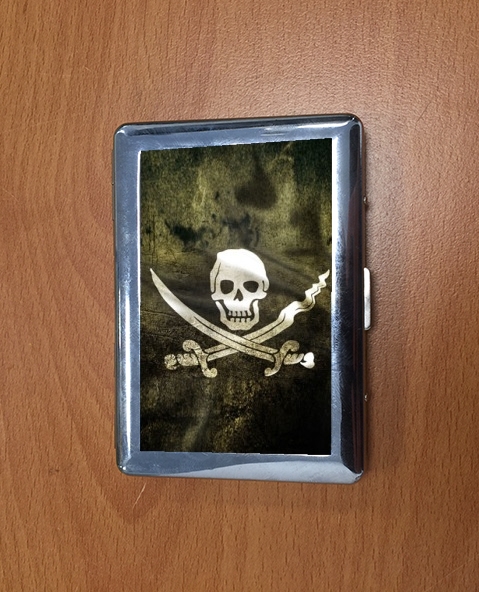 Porte Cigarette Pirate - Tete De Mort