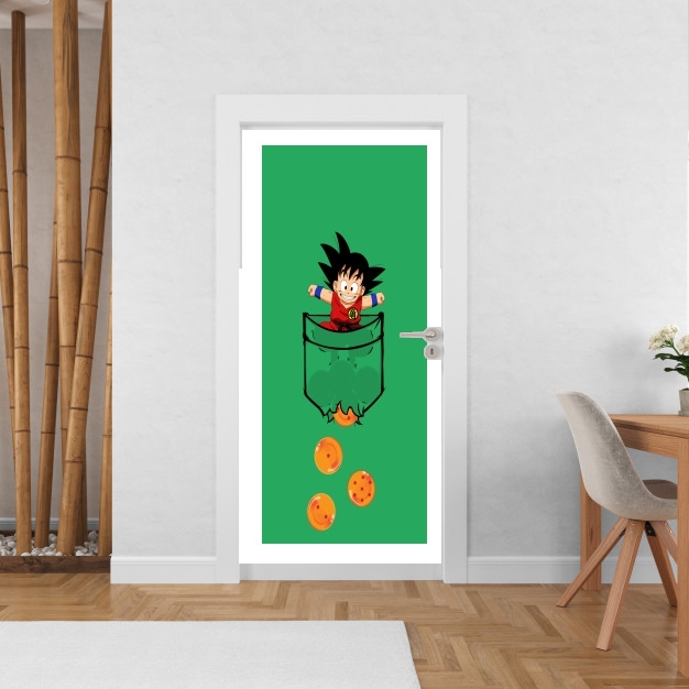 Sticker Pocket Collection: Goku Dragon Balls
