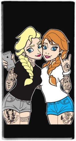 Batterie Sisters Selfie Tatoo Punk Elsa Anna