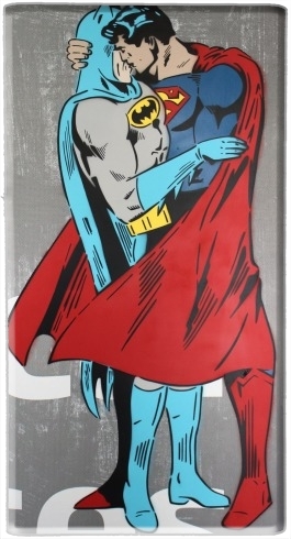 Batterie Superman And Batman Kissing For Equality