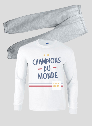 Pyjama Champion du monde 2018 Supporter France