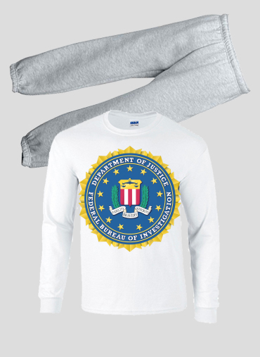 Pyjama FBI Federal Bureau Of Investigation