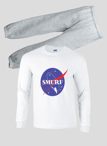 Pyjama Nasa Parodie Smurfs in Space