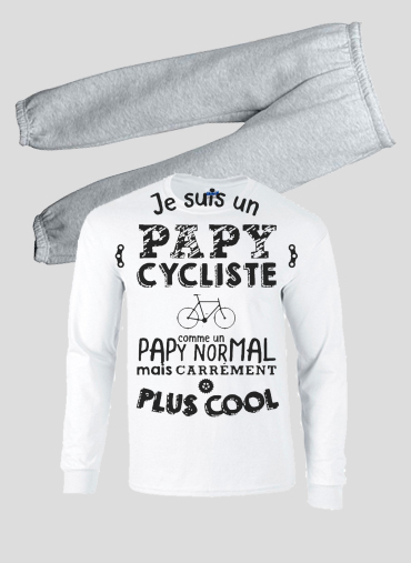 Pyjama Papy cycliste