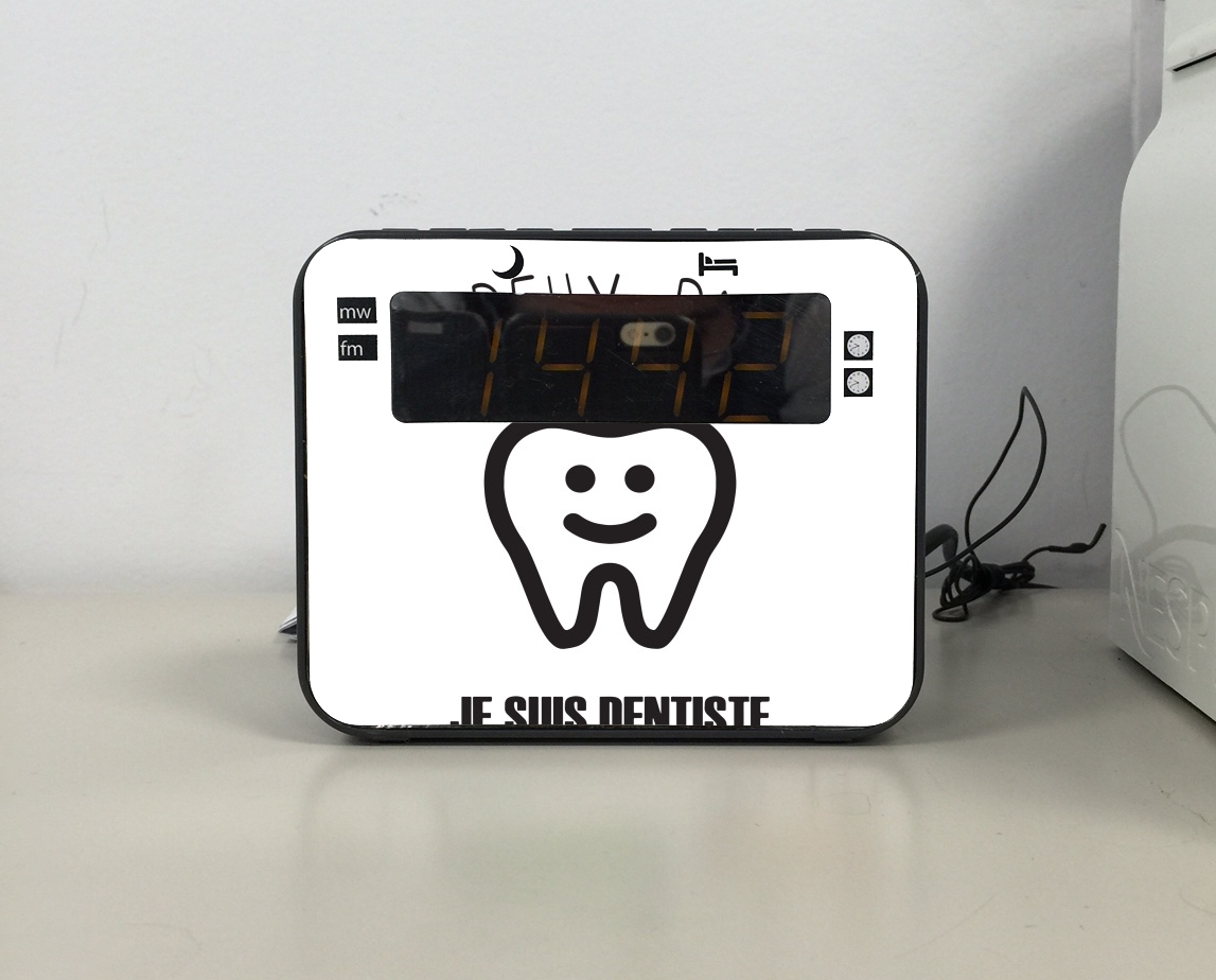 Radio-réveil Je peux pas je suis dentiste