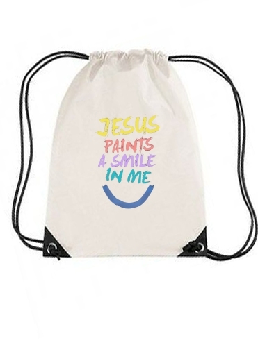 Sac Jesus paints a smile in me Bible