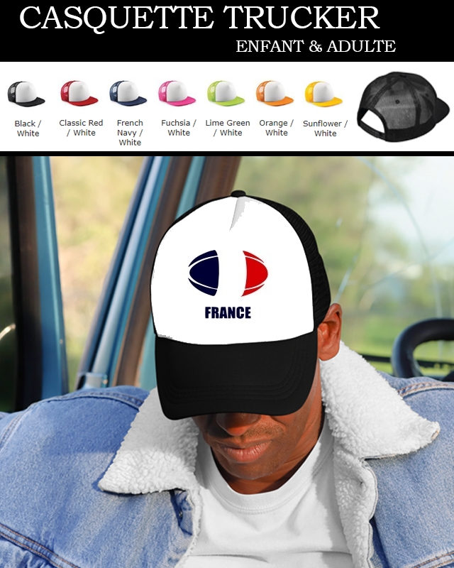Casquette france Rugby