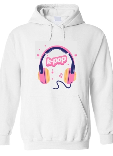 Sweat-shirt I Love Kpop Headphone