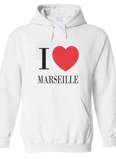 Sweat-shirt I love Marseille