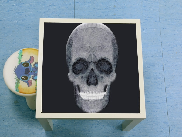 Table abstract skull