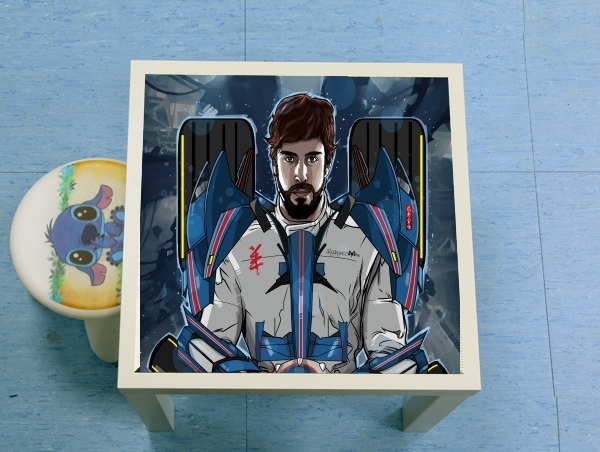 Table Alonso mechformer  racing driver 