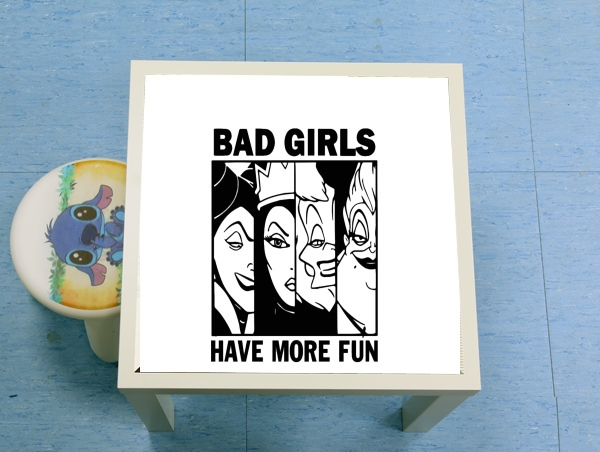 Table Bad girls have more fun