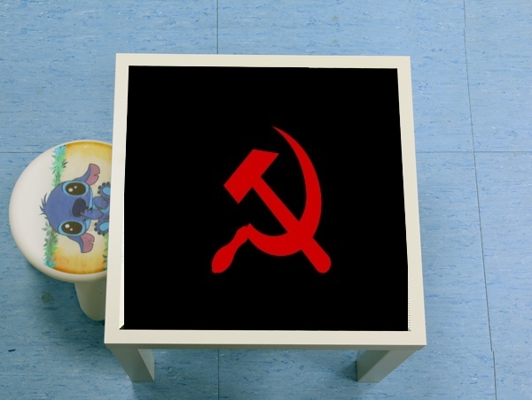 Table Communiste faucille et marteau