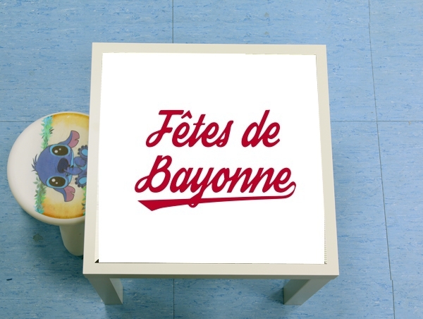 Table Fêtes de Bayonne