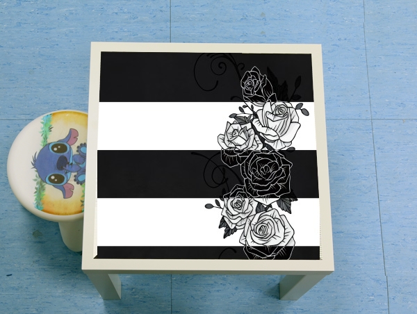 Table Inverted Roses