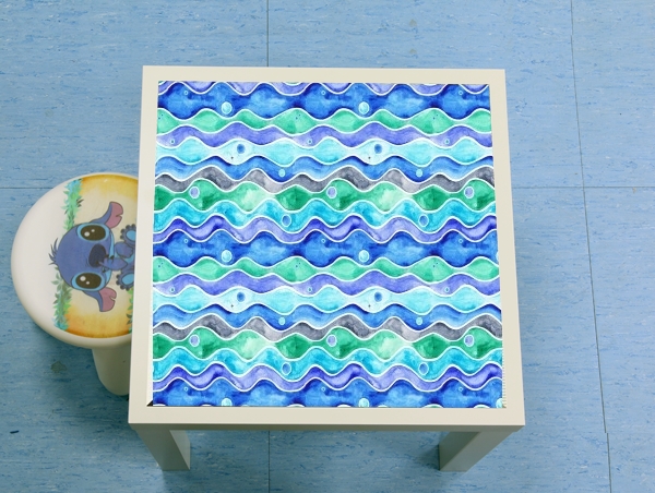 Table Ocean Pattern