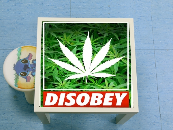 Table Weed Cannabis Disobey
