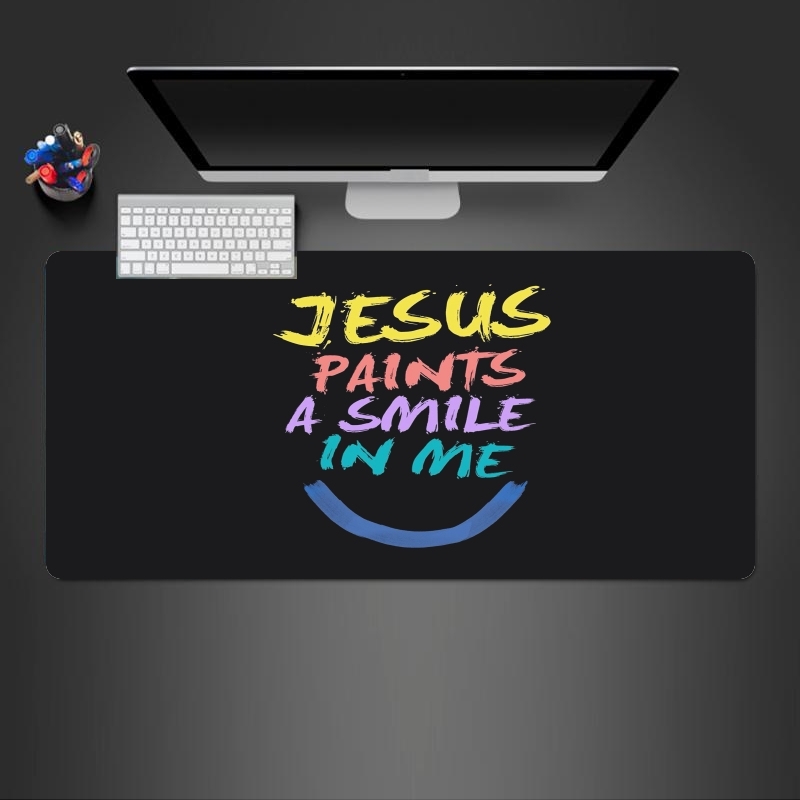 Tapis Jesus paints a smile in me Bible