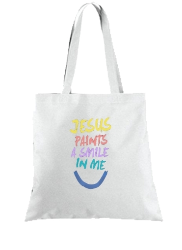 Tote Bag - Sac Jesus paints a smile in me Bible