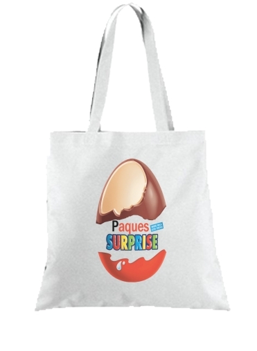Tote Joyeuses Paques Inspired by Kinder Surprise