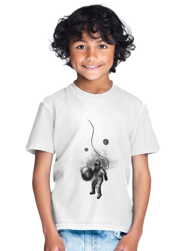 T-shirt Enfant Blanc Deep Sea Space Diver