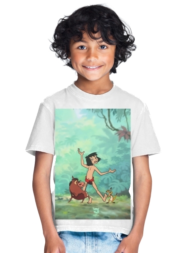 T-shirt Disney Hangover Mowgli Timon and Pumbaa 