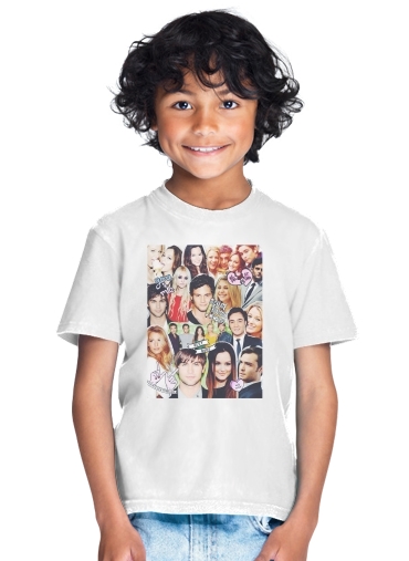 T-shirt Gossip Girl Collage Fan