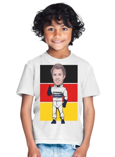T-shirt MiniRacers: Nico Rosberg - Mercedes Formula One Team