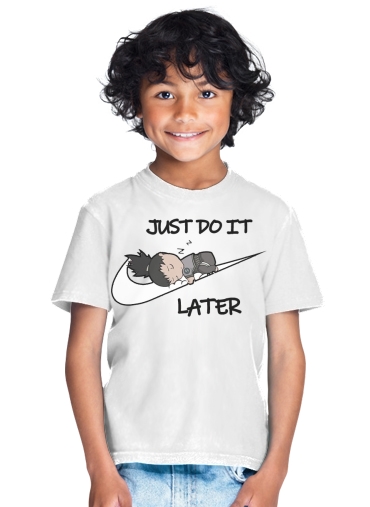 T-shirt Nike Parody Just do it Later X Shikamaru