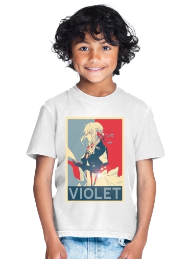 T-shirt Violet Propaganda