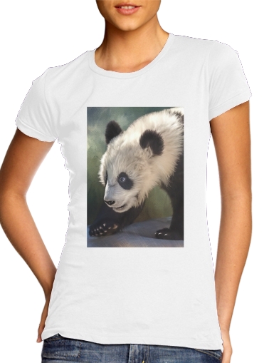 T-shirt Cute panda bear baby