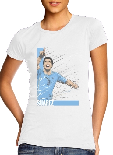 T-shirt Football Stars: Luis Suarez - Uruguay