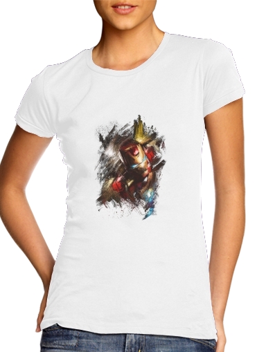 T-shirt Grunge Ironman