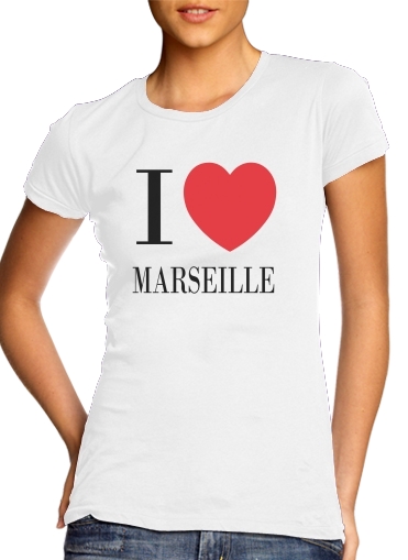 T-shirt I love Marseille
