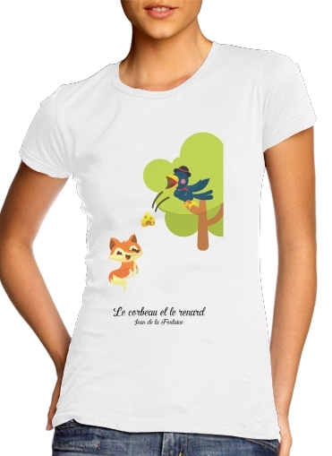 T-shirt Le corbeau et le renard
