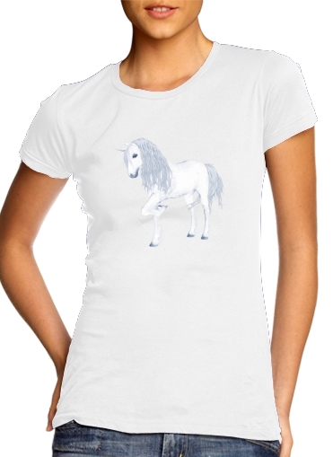 T-shirt La licorne blanche