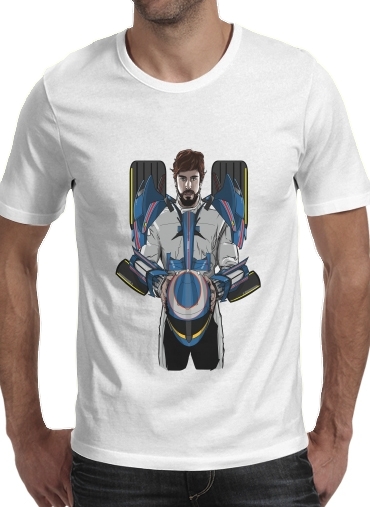 T-shirt Alonso mechformer  racing driver 
