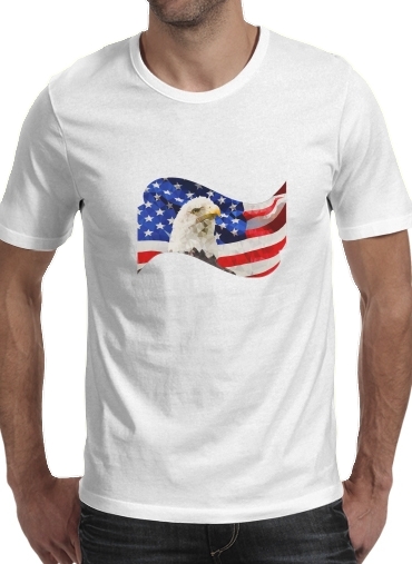 T-shirt American Eagle and Flag