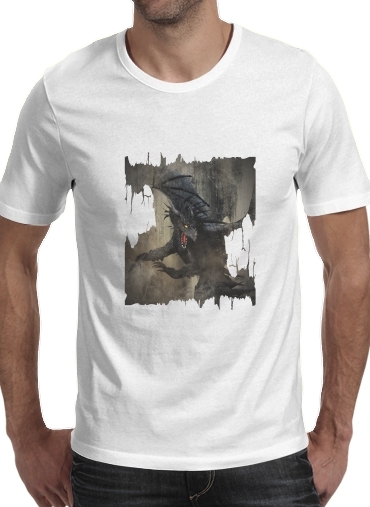 T-shirt Black Dragon