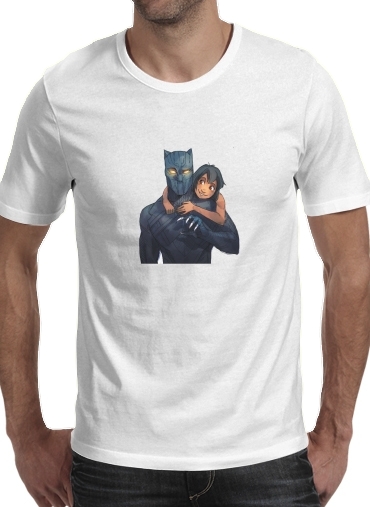 T-shirt Black Panther x Mowgli