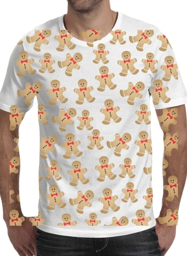 T-shirt Christmas snowman gingerbread
