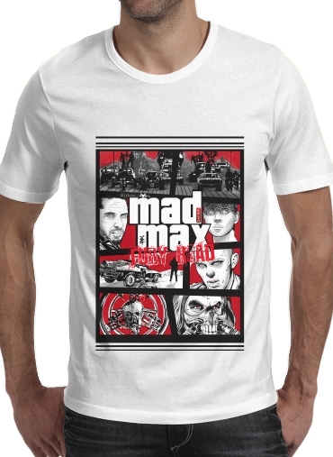 T-shirt Mashup GTA Mad Max Fury Road