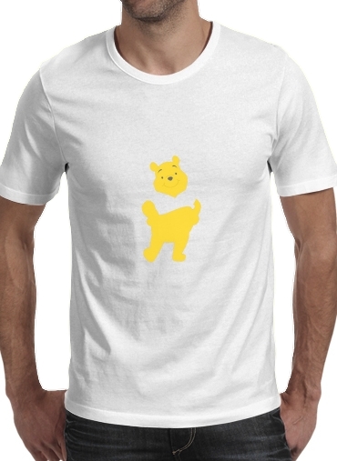 T-shirt Winnie The pooh Abstract