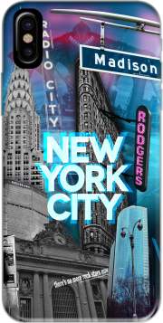 coque Iphone 6 4.7 New York City II [blue]
